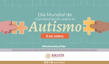 Autismo afecta más a hombres que a mujeres, informa Secretaría de Salud