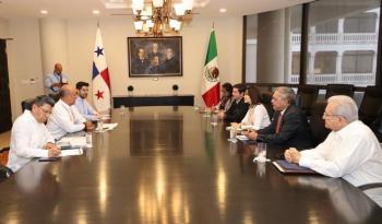 México y Panamá fortalecen relaciones bilaterales y cooperación en visita de trabajo