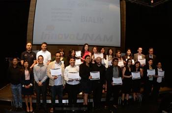 InnovaUNAM impulsa emprendedores y celebra graduación de 21 empresas con impacto social