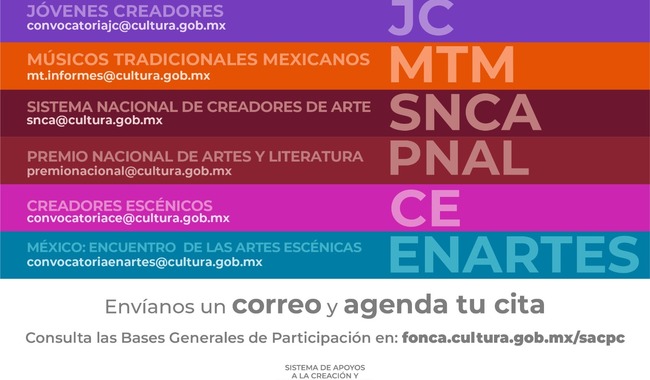 Sesiones informativas virtuales ayudan a creadores en postulaciones a convocatorias de la Secretaría de Cultura