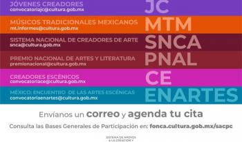 Sesiones informativas virtuales ayudan a creadores en postulaciones a convocatorias de la Secretaría de Cultura