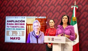 Invitan a derechohabientes a recoger su tarjeta del Banco del Bienestar antes del 30 de abril