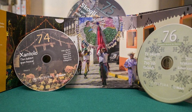 Presentación de fonogramas de la Serie Testimonio Musical de México en la Fiesta del Libro y la Rosa