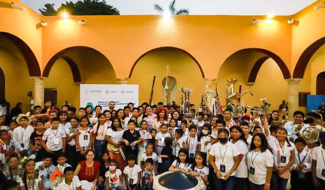 La Secretaría de Cultura federal y el gobierno de Campeche unen fuerzas para impulsar proyectos culturales y artísticos