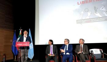 México lanza campaña 'De Frente a la Libertad' para proteger a periodistas y defensores de derechos humanos