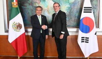 Fortalecimiento de las relaciones México-Corea tras la reunión de los cancilleres Ebrard y Park