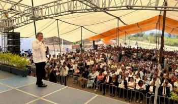 Inauguración de la Primera Oficina de Pasaportes en la Región de la Mixteca por Marcelo Ebrard