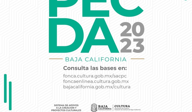 Abierto el Registro para el Programa de Estímulos a la Creación y Desarrollo Artístico (PECDA) 2023 en Baja California