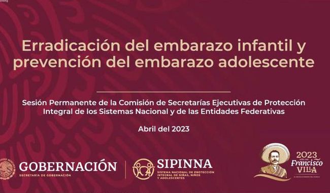 Erradicación de las Uniones Infantiles y Protección Integral de Niñas: Plan Nacional SIPINNA 2023