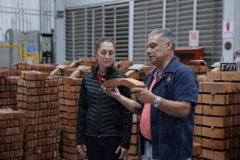 Claudia Sheinbaum supervisa mejoras en taller del Metro CDMX: Innovación y Compromiso