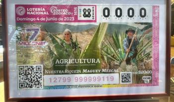 La Secretaría de Agricultura Celebra a los Productores de Mezcal con el Programa Nuestra Riqueza: El Maguey Mezcal y Billetes de Lotería