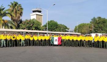Equipo de CONAFOR viaja a Canadá para apoyar en la supresión de incendios forestales
