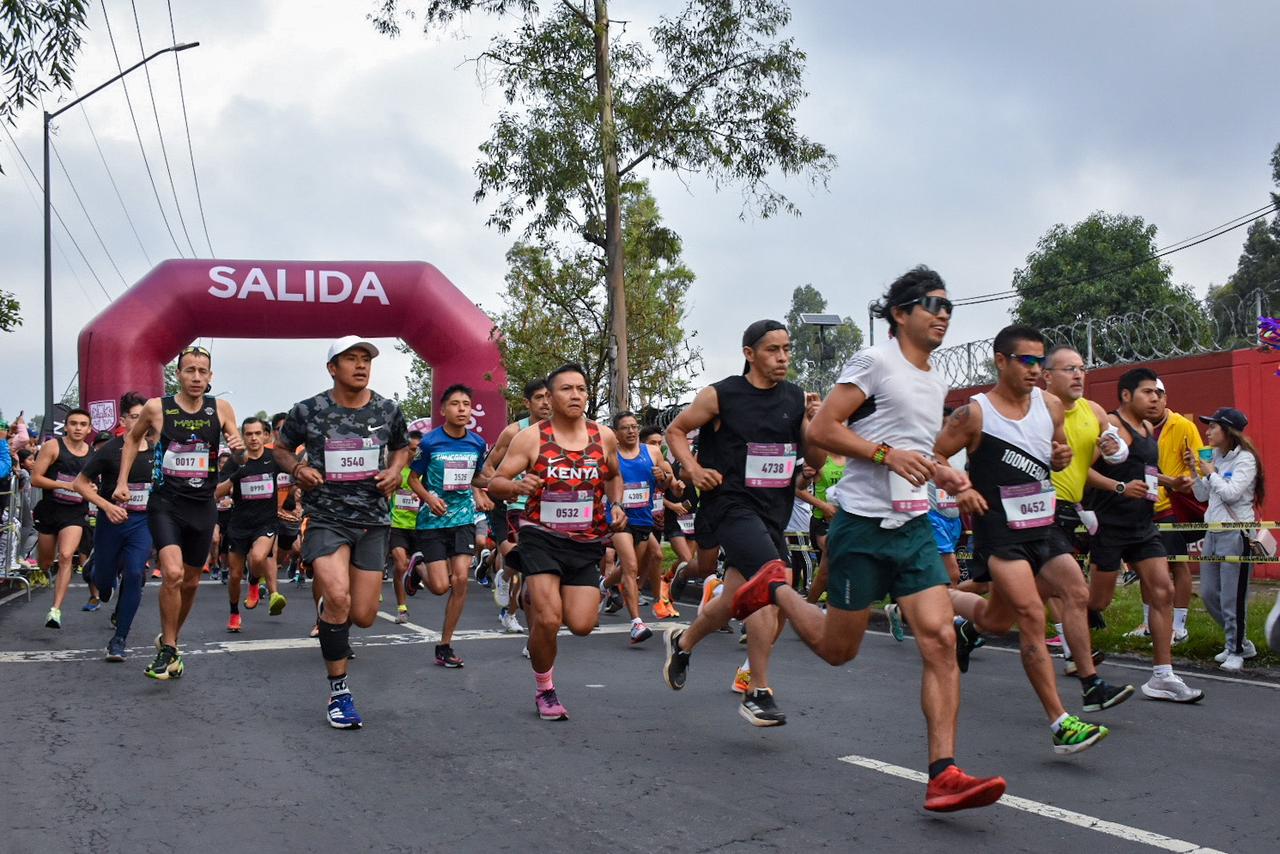 Exitosa Carrera Ponte Pila 'Los Canales' en preparación para el Medio Maratón de la Ciudad de México BBVA 2023