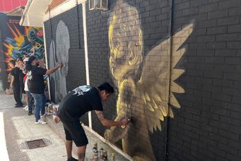 Estudio de la composición del graffiti para proteger el patrimonio cultural, destaca investigadora de la UNAM