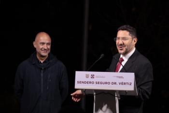 Jefe de Gobierno recorre Sendero Seguro para garantizar seguridad de mujeres en Ciudad de México