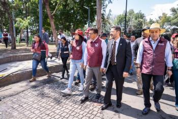 Martí Batres destaca el bienestar en la Asamblea Informativa 333 en la colonia Centro