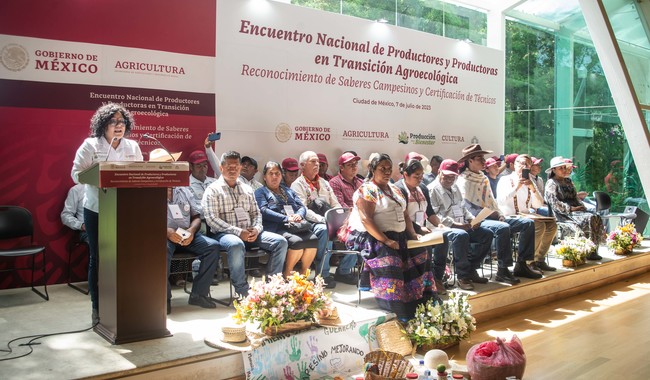 Campesinos mexicanos firman manifiesto por la transición agroecológica