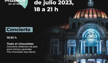 Todo el chocolate: Concierto de jazz para chicos y grandes en el Palacio de Bellas Artes