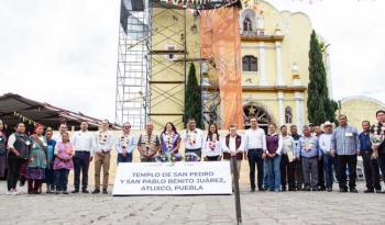 Inician obras de reconstrucción de inmuebles históricos en Puebla tras sismos de 2017
