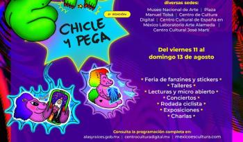 ¡No te pierdas la segunda edición de la Feria de cultura urbana "Chicle y Pega" en México!