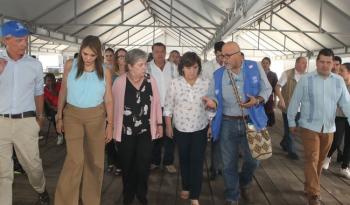 Canciller de México realiza visita a Tapachula para abordar movilidad humana y protección internacional