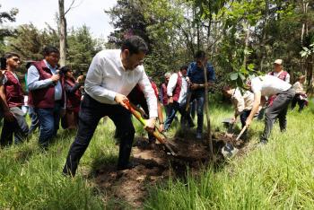 Martí Batres impulsa programa de "Empleo Verde" para el cuidado del medio ambiente en la Ciudad de México