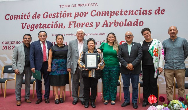 Profesionalización de la Floricultura en México: Comité de Gestión por Competencias Impulsa el Sector de Vegetación y Arbolado