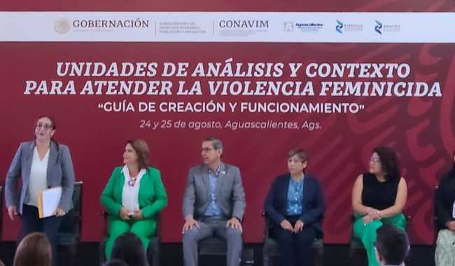 Presentación de Guía en Aguascalientes: Avances en la Lucha contra la Violencia de Género