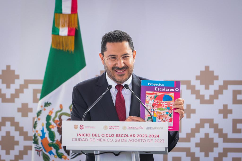 Arranca el Ciclo Escolar 2023-2024 en la Ciudad de México con la Entrega de Libros de Texto Gratuitos