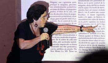 Charla sobre Catálogo de Muebles Industriales en la Exposición "Leona Vicario y su tiempo"