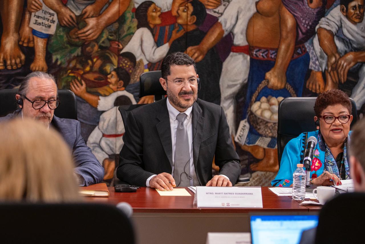 Martí Batres se reúne con Grupo de Trabajo de la ONU sobre la Detención Arbitraria