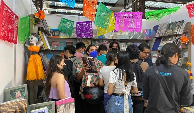 Inbal en la feria internacional del libro de Oaxaca (FILO): ofertas literarias de calidad 