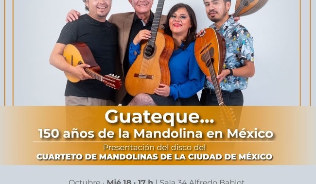 Cuarteto de Mandolinas de México celebra 150 años de historia musical con nuevo disco