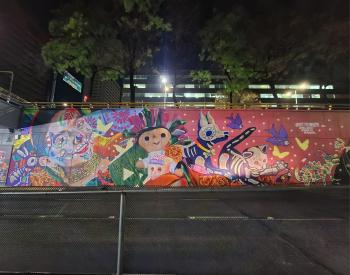Celebrando día de muertos: 13 murales artísticos en circuito interior de CDMX