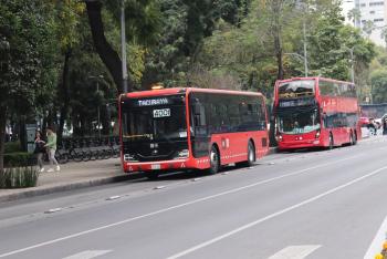 Metrobús implementa ruta alameda Tacubaya a París para atender modernización de línea 1 del metro
