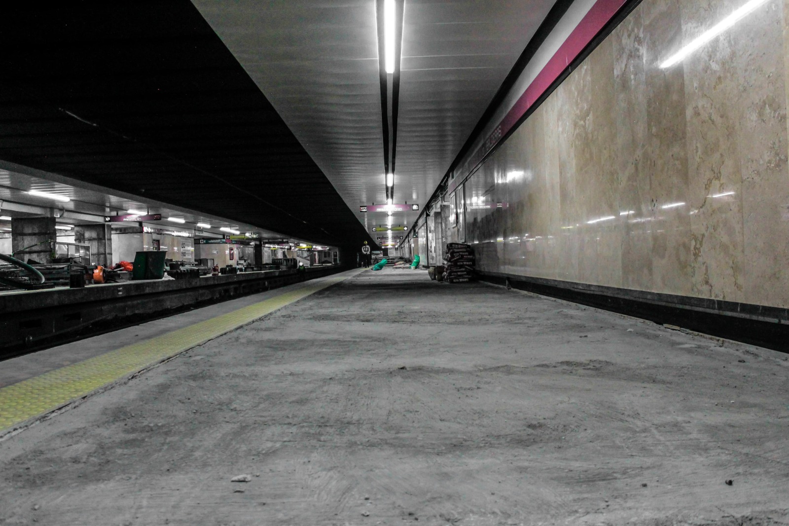 Martí Batres supervisa avances en modernización de la línea 1 del metro CDMX 