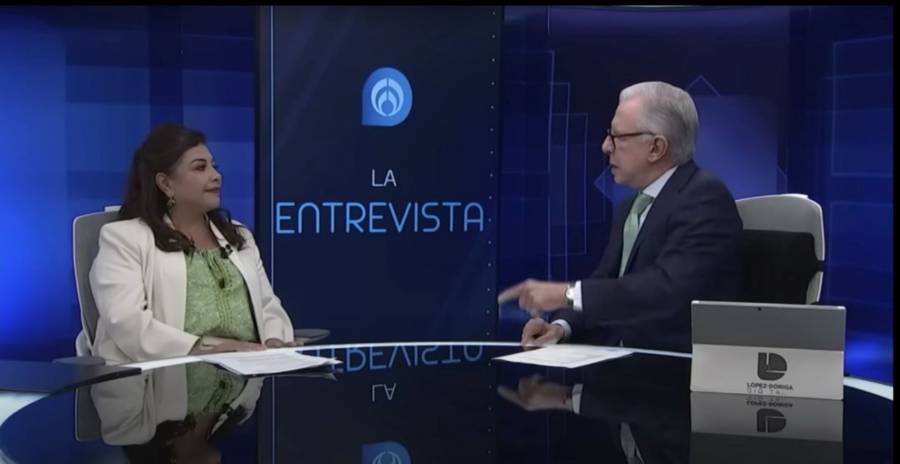 Tenso debate entre Clara Brugada y Joaquín López-Dóriga por la “paridad de género” en la jefatura de gobierno 