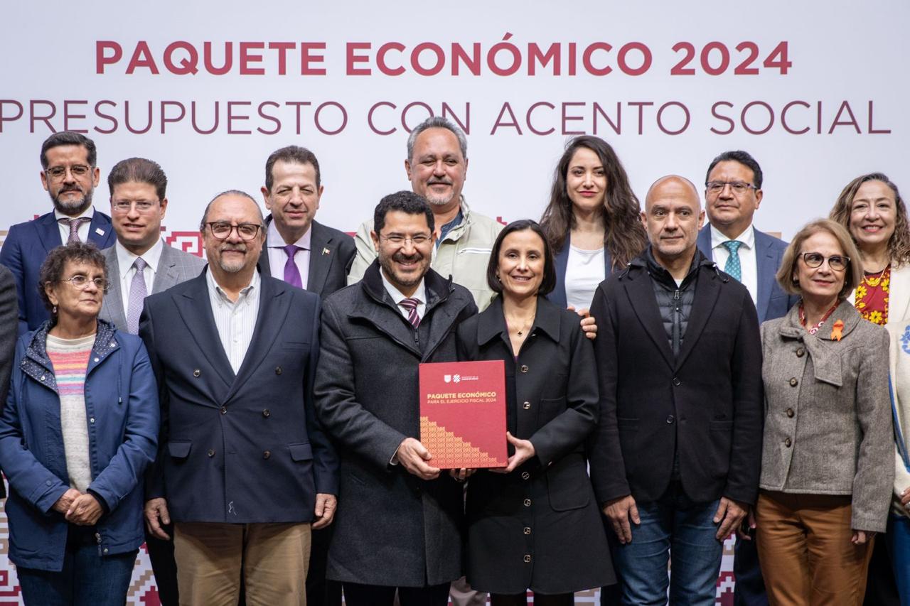 Presentación del paquete económico 2024: CDMX prioriza acento social y proyectos transformadores