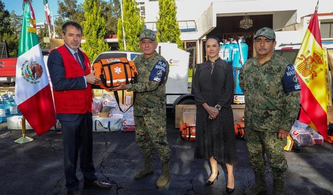 Cooperación internacional: España dona 200,000 euros en ayuda médica y herramientas para guerrero tras el huracán Otis
