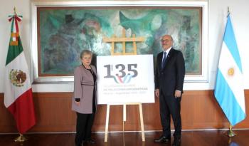 Celebración del 135 aniversario: México y Argentina refuerzan vínculos diplomáticos