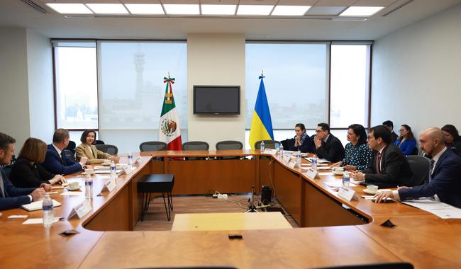 México y Ucrania fortalecen vínculos en la VII reunión del mecanismo de consultas políticas