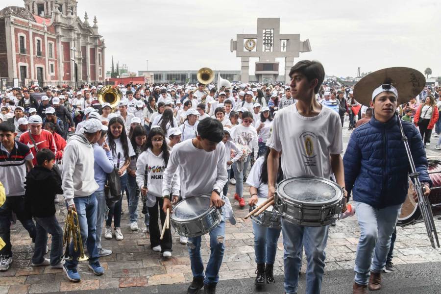 La peregrinación a la basílica de Guadalupe impulsará una derrama de 1,415 millones de pesos 