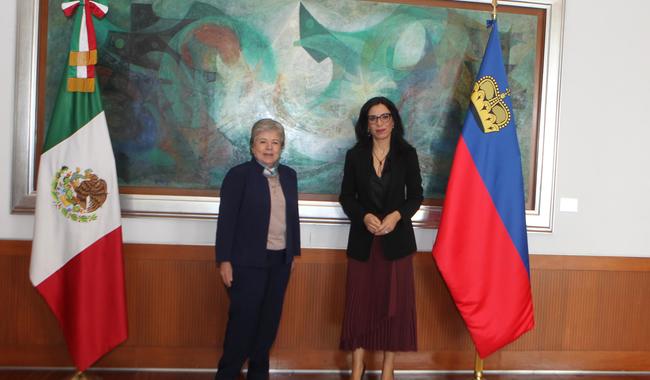 México y Liechtenstein fortalecen vínculos diplomáticos y comerciales en histórica reunión 