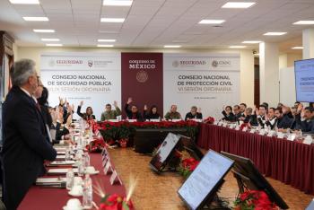 Martí Batres destaca reducción histórica de homicidios en consejo nacional de seguridad pública