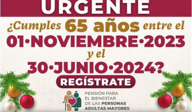 Ariadna Montiel Urga el registro para la pensión de adultos mayores: ¡solo hasta el 23 de diciembre! 