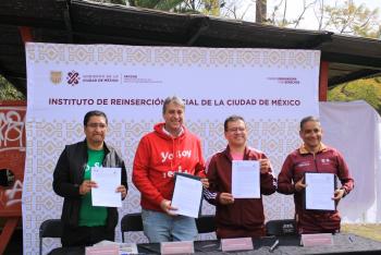 Indeporte y IRS firman convenio para la reinserción social a través del deporte