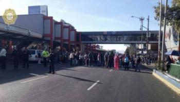 Comerciantes exigen liberación de detenido protestas y bloqueos en Iztacalco