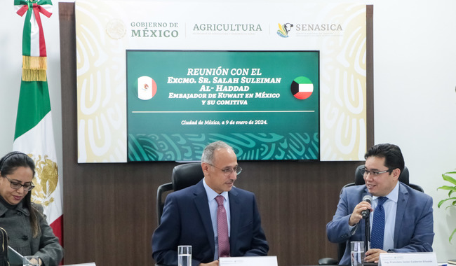 México explora oportunidades comerciales en Kuwait para productos agroalimentarios de calidad 