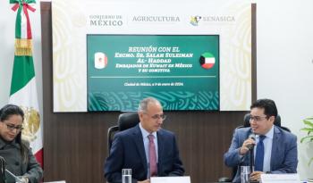 México explora oportunidades comerciales en Kuwait para productos agroalimentarios de calidad 