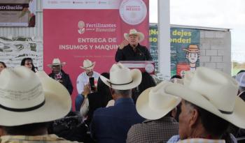 Entrega de insumos agrícolas en Vícam avances y compromisos para la autosuficiencia